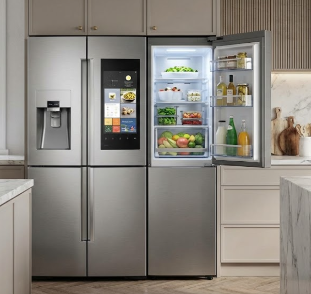 ثلاجة سامسونج من الداخل